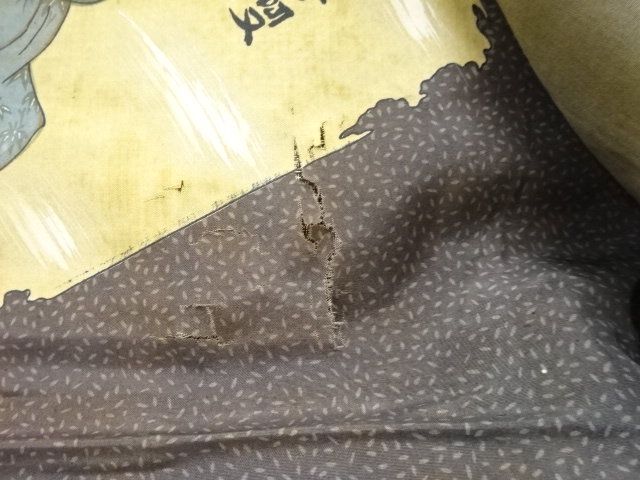  アンティーク　本場村山泥大島紬男物羽織